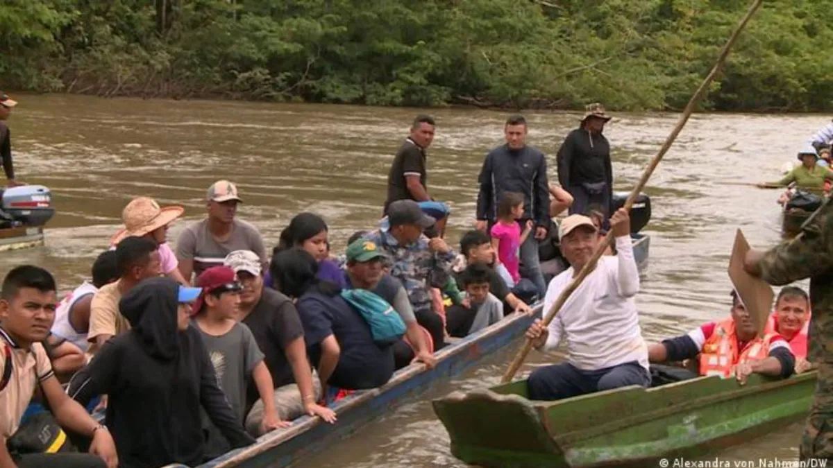 Estados Unidos, Colombia y Panamá atienden crisis migratoria en Darién