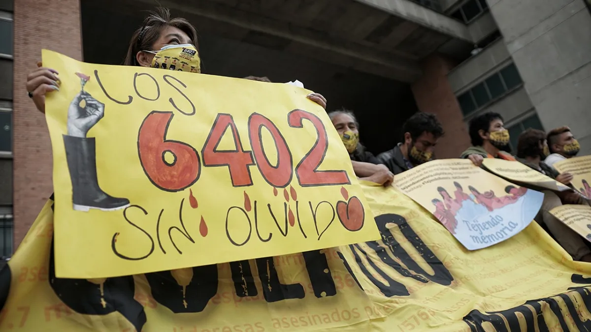 ‘Un monumento posible: 6.402 razones para no olvidar’: un homenaje a los jóvenes asesinados por el Ejército 