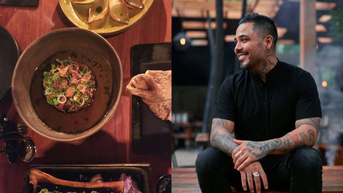 José Luis Hinostroza; alta cocina con calle y selva
