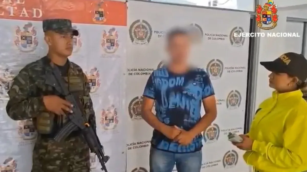 Capturan a alias Popeye, el menor de 17 años que lideraba banda delincuencial en el Tolima