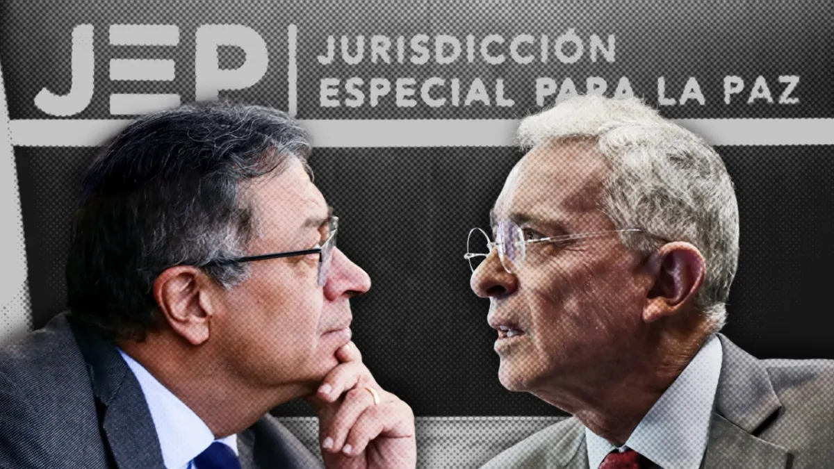 La pelea entre Gustavo Petro y Álvaro Uribe para ir a la JEP: un debate sin futuro