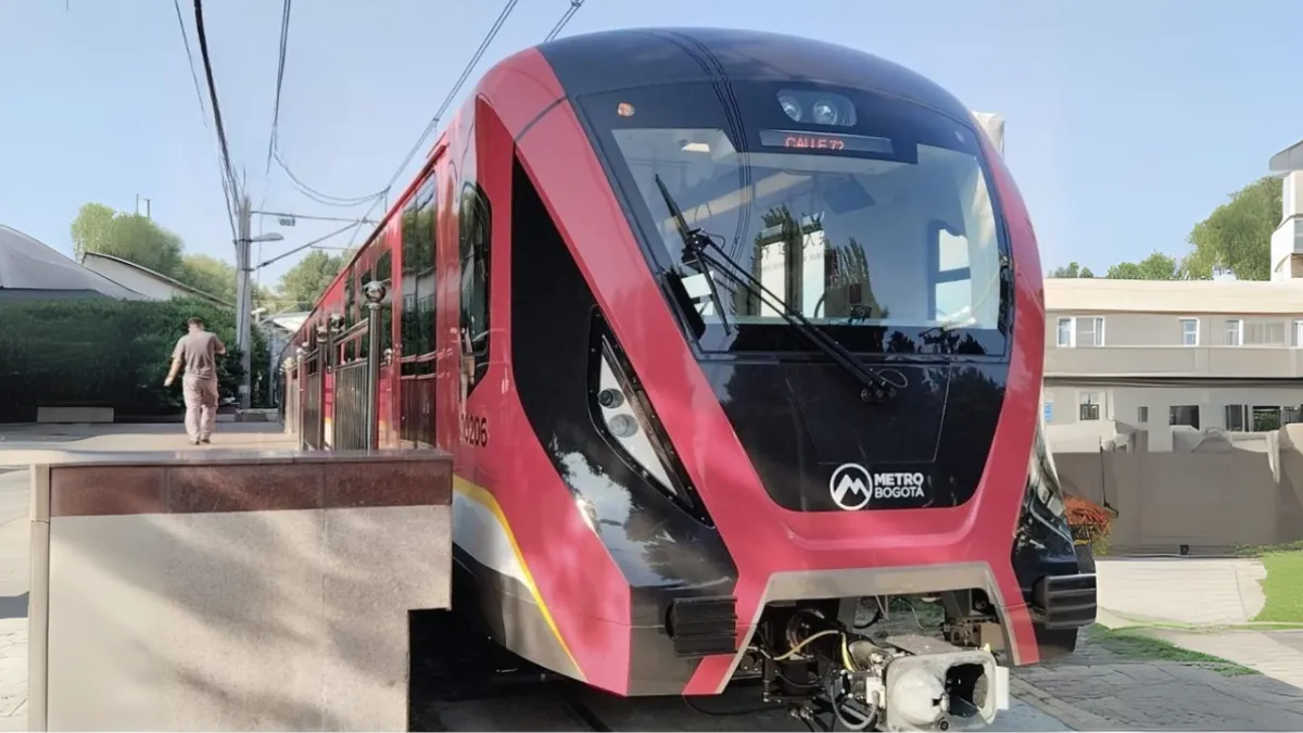 ¿Cuándo llegarán los primeros trenes del metro de Bogotá a Colombia? Ya zarpó el primero desde China