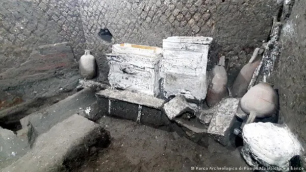 Hallan en Pompeya celda donde vivían esclavos y ratas