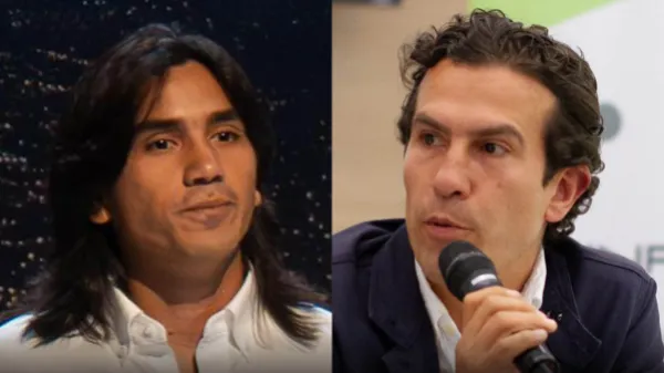 Casi se van a los golpes: la discusión de Felipe Vélez y Albert Corredor en un debate de candidatos de Medellín
