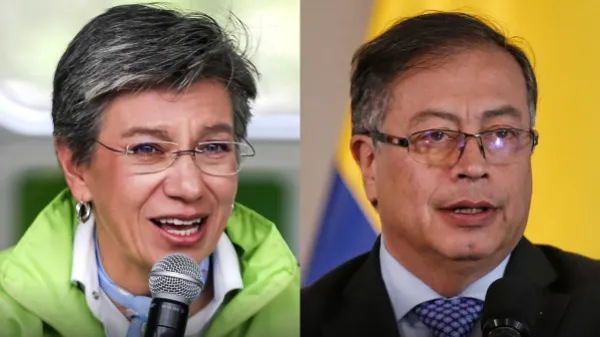 "¿No está contento de ser presidente, le parece poquito?": Claudia López a Gustavo Petro