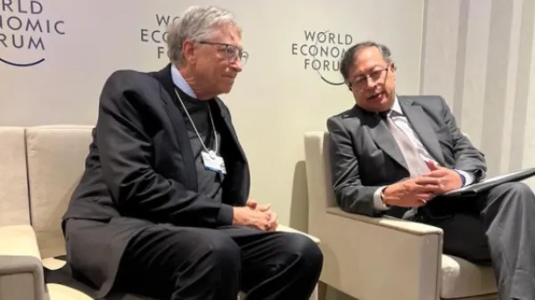 Esto fue lo que se habló en la reunión del presidente Gustavo Petro con Bill Gates