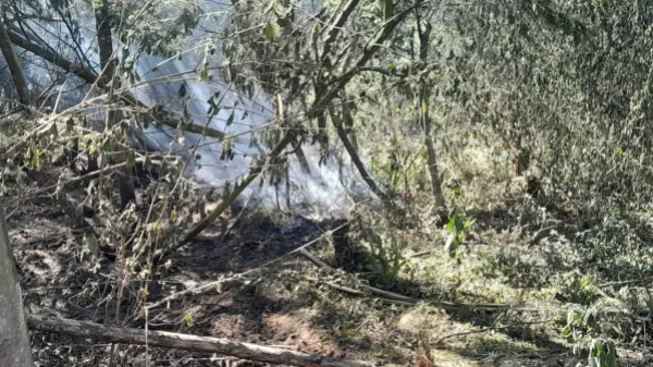 Incendio subterráneo: el extraño fenómeno que ocurrió en Facatativá