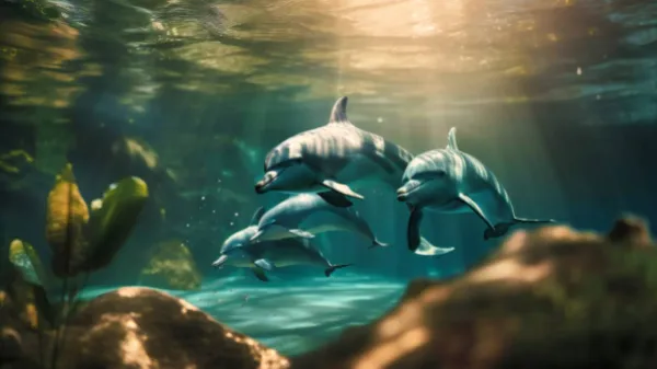 Madres delfines utilizan lenguaje “infantil” con sus crías