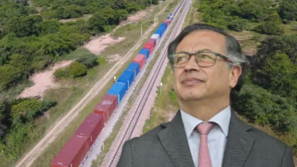 Así es el proyecto de Petro para hacer un tren que competiría con el canal de Panamá