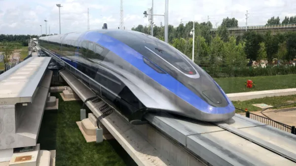 El tren que levita y alcanza los 431 kilómetros por hora