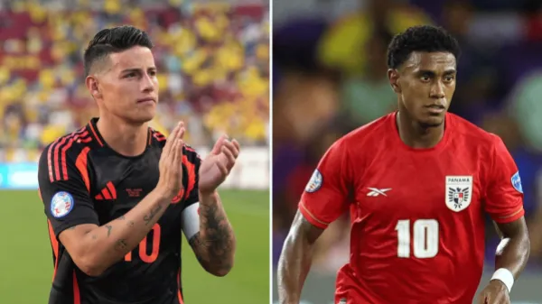 Foto del partido de Colombia