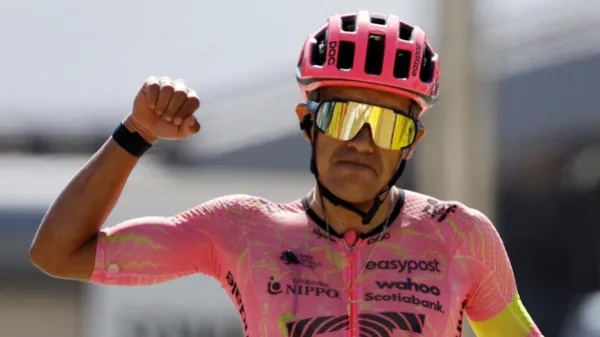 Richard Carapaz consiguió la primera victoria de etapa para Ecuador en la historia del Tour de Francia