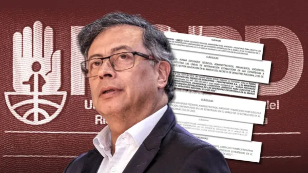 Los cheques en blanco que el Gobierno Petro puso en manos de la UNGRD