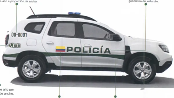 Otra vez cambian los colores de los vehículos de la Policía: este es el nuevo diseño