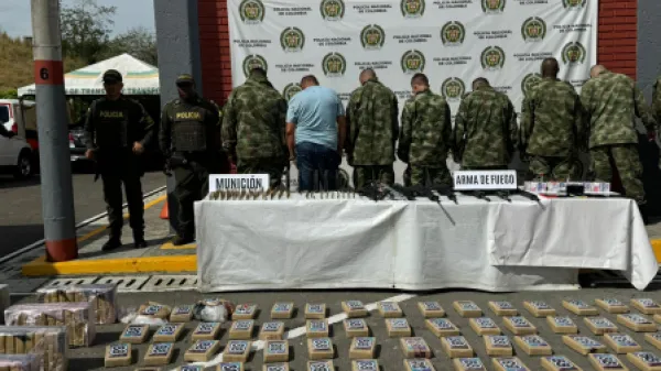 Falsos militares intentaron engañar a la Policía en un puesto de control en el Valle del Cauca