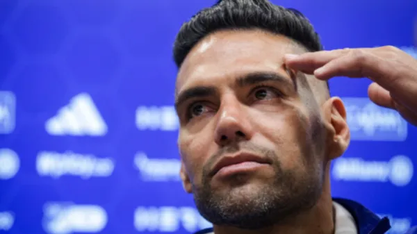 Así fue el emotivo mensaje de Falcao a Javier Acosta al anotar su primer gol con Millonarios