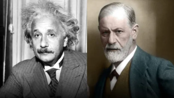 Cuando Albert Einstein y Sigmund Freud intercambiaron correspondencia para hablar sobre el ser humano y la guerra
