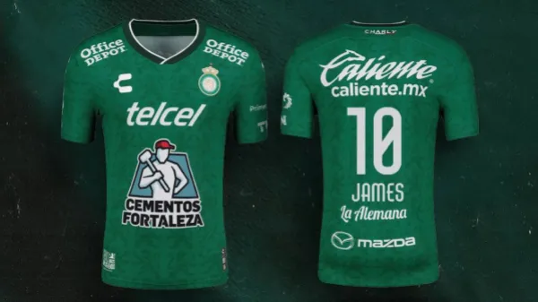 ¿Cuánto cuesta la camiseta de James Rodríguez del club León, de México?