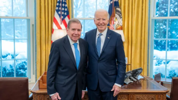 Gobierno venezolano calificó de 'grotesco' el apoyo de Joe Biden a Edmundo González