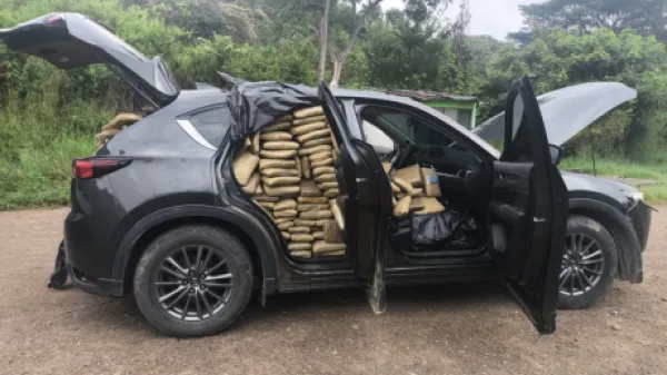 La arriesgada maniobra de los narcotraficantes para trasladar un cargamento de marihuana