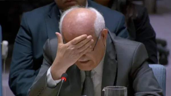 Video | Representante de Palestina rompió en llanto ante la ONU: “Las llamas y el hambre están devorando a los niños en Gaza”