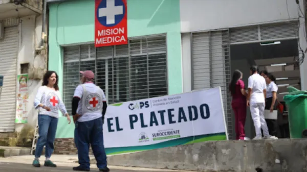 La Cruz Roja Internacional entregó nuevo puesto de salud en El Plateado, Cauca