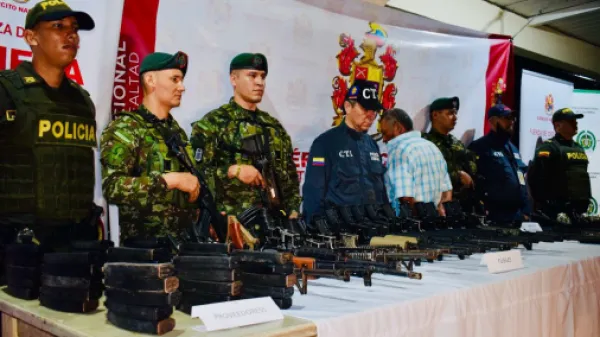 Autoridades encuentran arsenal de las disidencias de alias Calarcá en el Meta