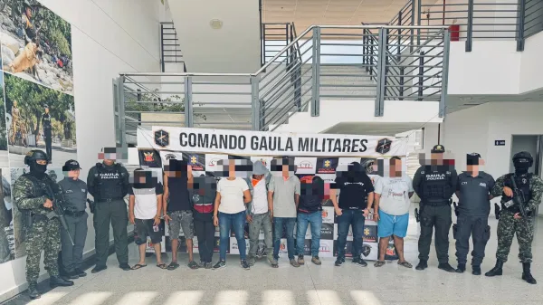 Capturada alias Valeria y otros nueve integrantes del Clan del Golfo en el Cesar: extorsionaban a comerciantes y ganaderos