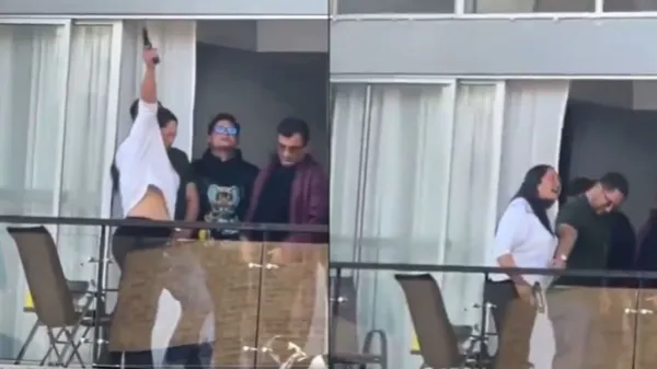 Policía de Bogotá abrió investigación por caso de mujer que disparó desde un balcón en Suba
