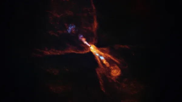 Astrónomos captan en cámara el nacimiento de un sistema solar por primera vez