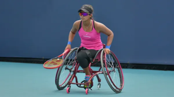Angélica Bernal, la primera colombiana en llegar a una final de dobles en Wimbledon