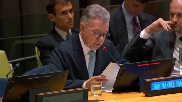 Juan Manuel Santos pide ante la ONU reconocer a Palestina y advierte sobre los riesgos de no buscar la paz
