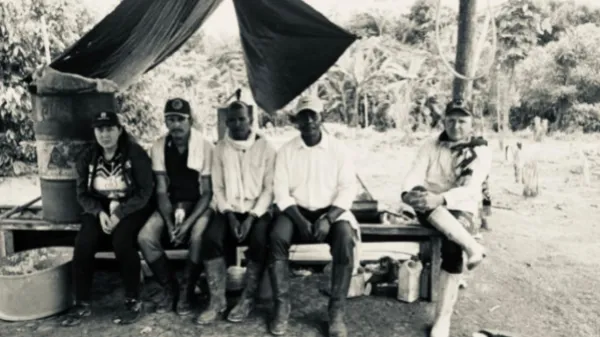 La última foto con vida de los líderes religiosos y comunitarios hallados en una fosa común en el Guaviare
