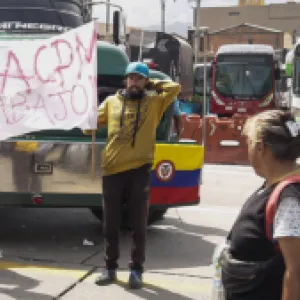 Paro camionero: bloqueos y manifestaciones este 4 de septiembre en Bogotá y Colombia