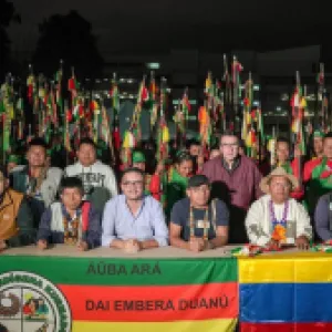 Comunidad embera y Gobierno nacional acordaron que los indígenas retornen a sus territorios