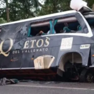 Los Inquietos del Vallenato se pronuncian sobre accidente de bus asociado a la agrupación