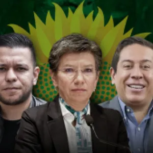 ¿Verdes en enredos?: Jota Pe Hernández, Carlos Amaya y Claudia López van por los votos