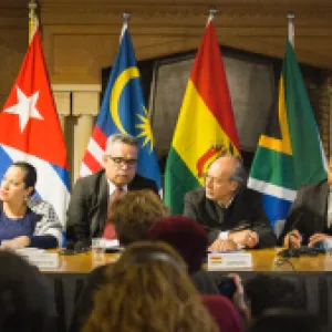 Bogotá acoge conferencia internacional sobre la emergencia humanitaria en Gaza: "Es muy importante que nos comprometamos con acciones"