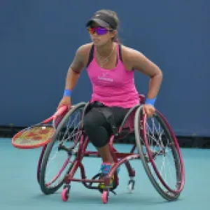 Angélica Bernal, la primera colombiana en llegar a una final de dobles en Wimbledon