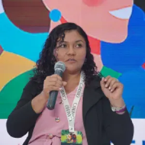 ‘Hasta el momento, la paz firmada en 2016 no se ha visto en nuestros territorios”: María Raquel Espinoza, lideresa social