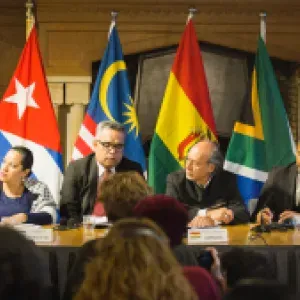 Bogotá acoge conferencia internacional sobre la emergencia humanitaria en Gaza: "Es muy importante que nos comprometamos con acciones"