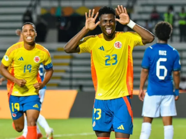 Colombia contra Bolivia en el Sudamericano Sub-20 2025