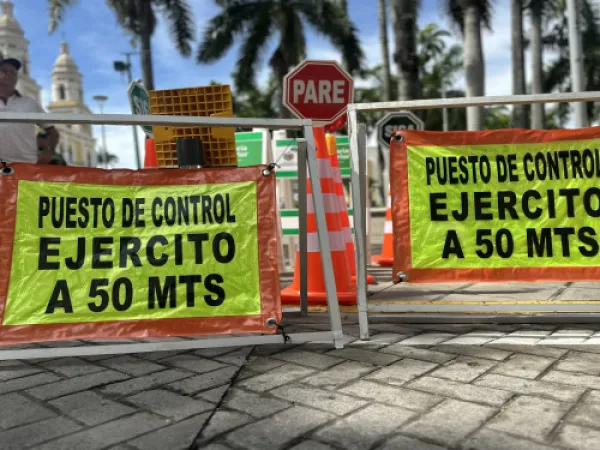 Hombres del Ejército ya están en la calles de Bucaramanga.
