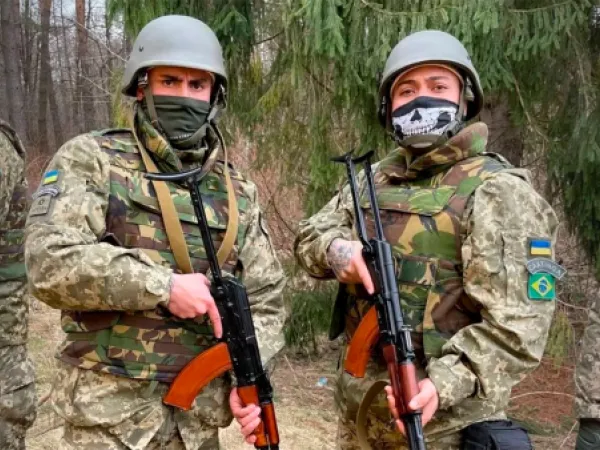 Mercenarios colombianos en Ucrania