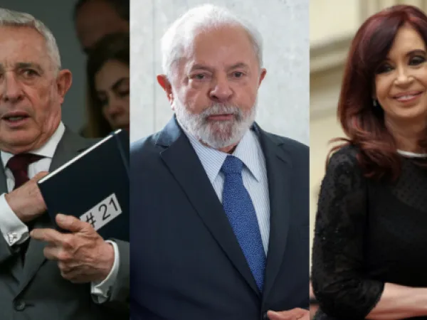 Álvaro Uribe Vélez, Luiz Inácio Lula Da Silva, Cristina Fernández de Kirchner.