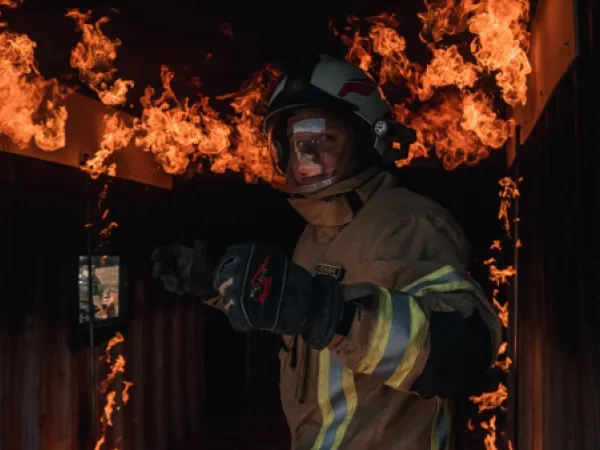 Bomberos.